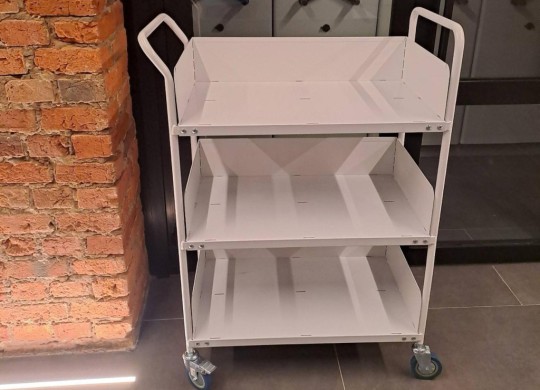 Применение архивной тележки